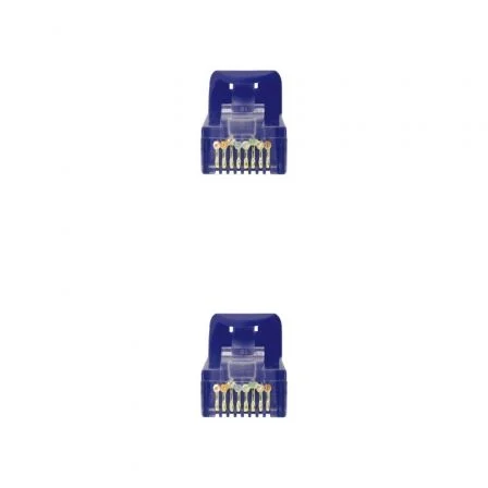 Nanocable Cable de Red Cat6a U/UTP AWG24 25cm Azul